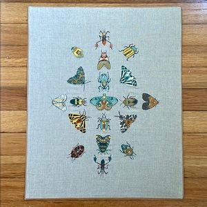 Coral & Tusk - embroidered artwork